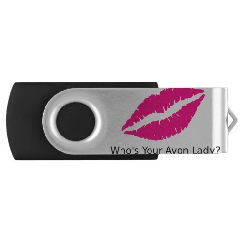Whos Your Avon Lady Lips Flash Drive