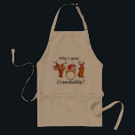 "Who's your Crawdaddy?" Apron<br><div class="desc">Who cooks? Boils crawfish?  Who jams?  Who ROCKS?   Who do ya love?  Your Crawdaddy,  that's who!</div>
