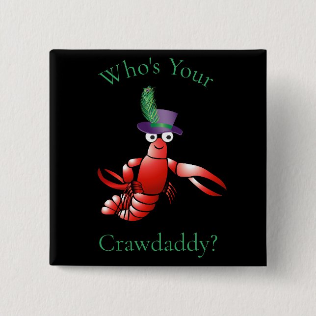 Who's Your Crawdaddy? Thunder_Cove Button (Front)