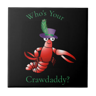 Who's Your Crawdaddy? Thunder_Cove Ceramic Tile