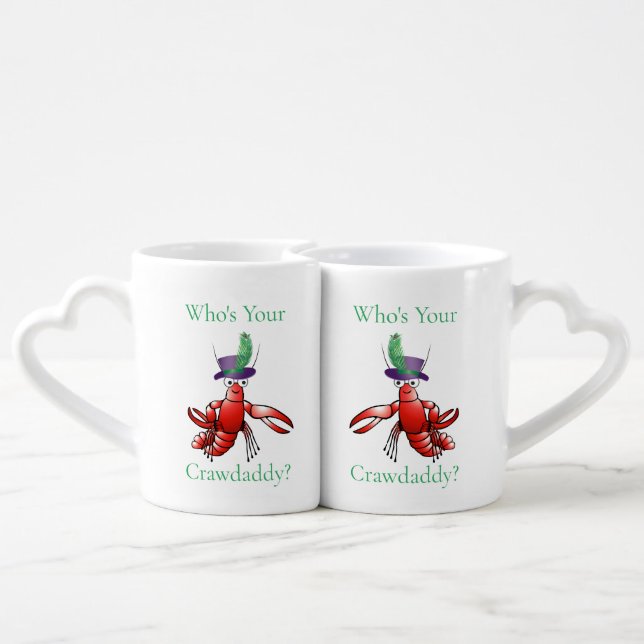 Who's Your Crawdaddy? Thunder_Cove Coffee Mug Set (Back Nesting)