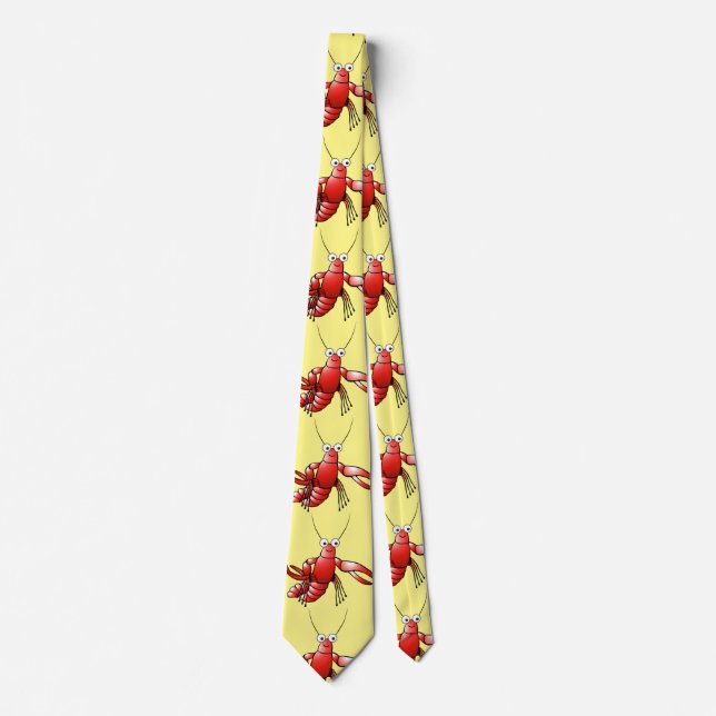 Who's Your Crawdaddy? Thunder_Cove Neck Tie (Front)