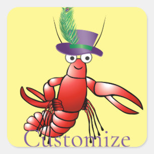 Who's Your Crawdaddy? Thunder_Cove Square Sticker