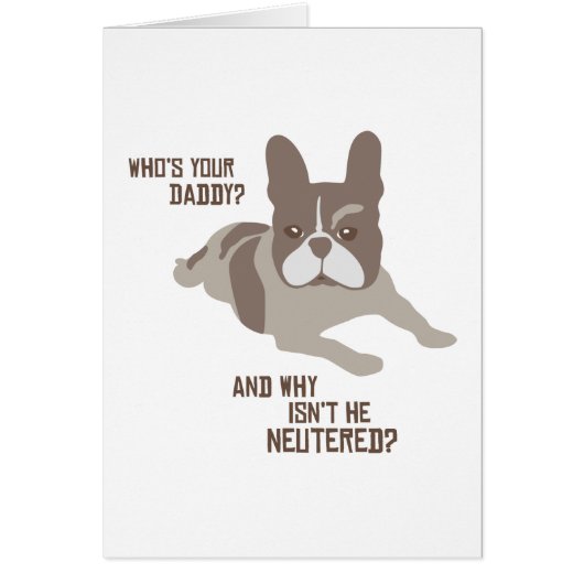 Who's Your Daddy? Cards (Front)