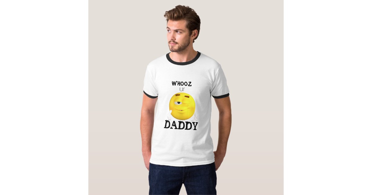 Sugar Daddy Who's Your Daddy Red Washed T-Shirt