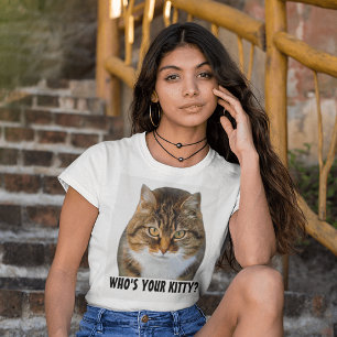 Who's your kitty? CALICO CAT T-shirts