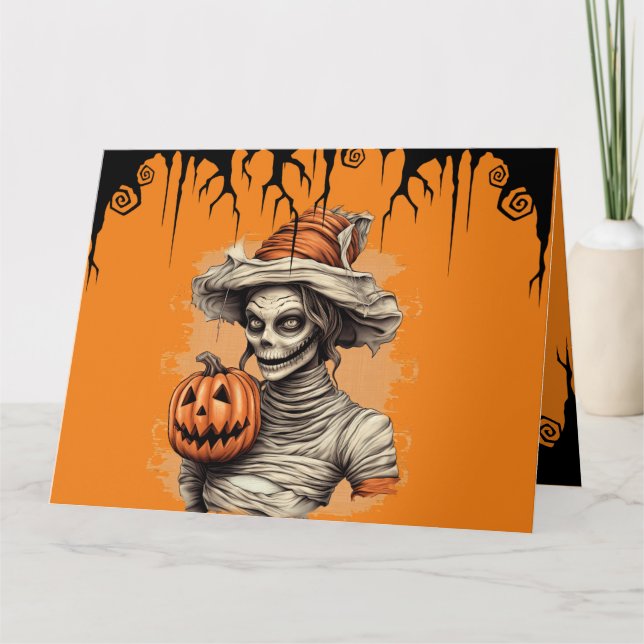 "Who's your Mummy?" Halloween Party Invitation (Front)