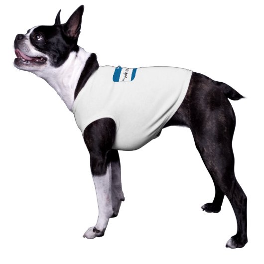 Whosagoodboy dog t-shirt (Side)