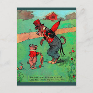 whose dog art thou? postcard