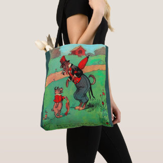 whose dog art thou? tote bag