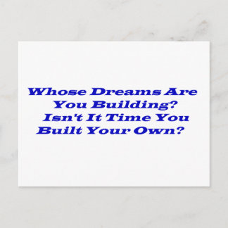 Whose Dreams? Post Cards