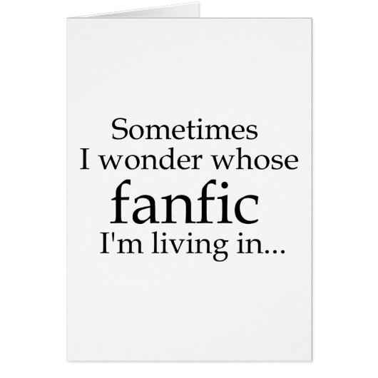Whose Fanfic? Cards (Front)