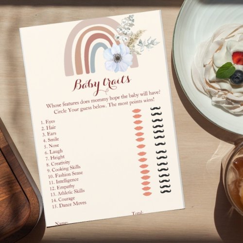 Whose feature mommy baby shower games