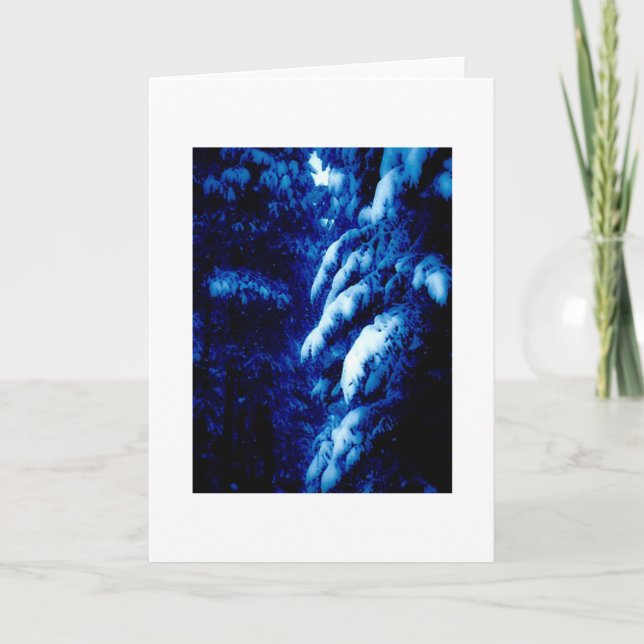 Whose Woods These Are? I think I know..Note Card (Front)