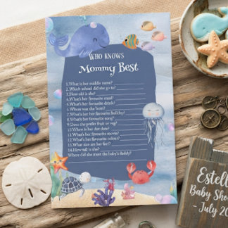 Who's's know momy best Sea You Soon Baby Shower 