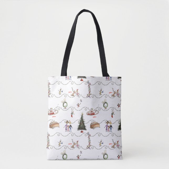 Whoville Christmas Garland Celebration Tote Bag (Front)