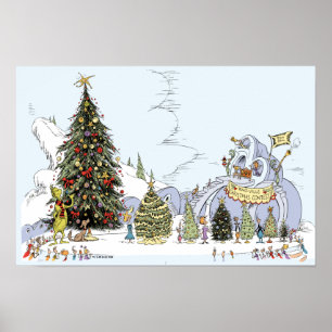 Whoville Christmas Tree Contest Poster