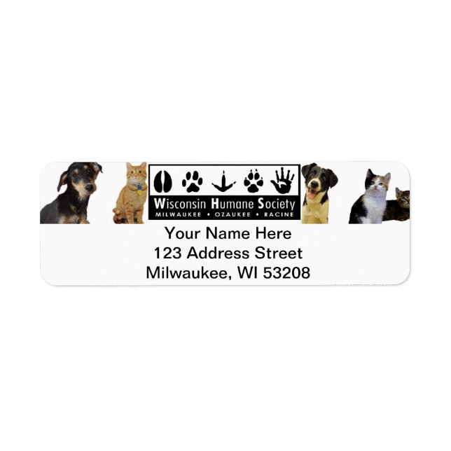 WHS Logo Address Labels (Front)