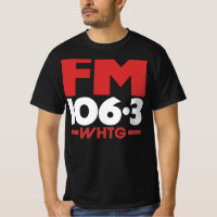 WHTG 106.3 FM Radio t-Shirt _ Hoodie
