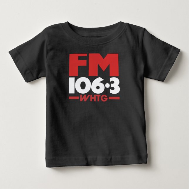 WHTG 106.3 FM Radio t-Shirt _ Hoodie (Front)
