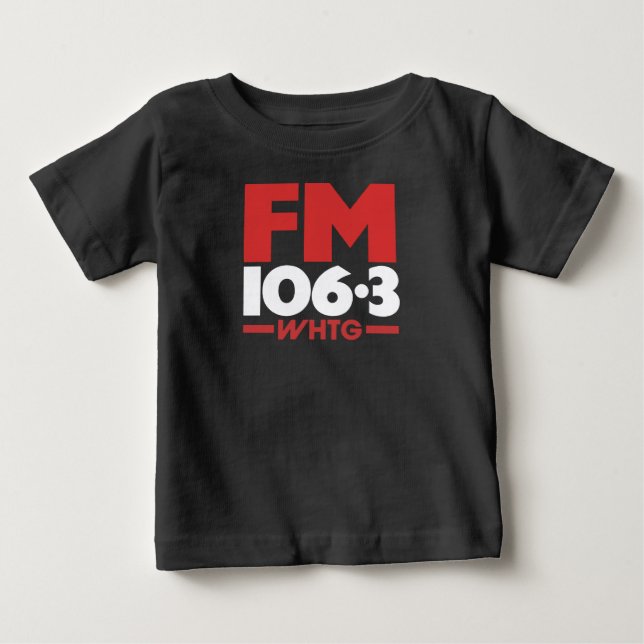WHTG 106.3 FM Radio t-Shirt _ Hoodie (Front)