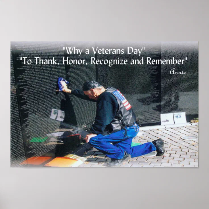 Why A Veterans Day. Poster 