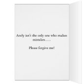 Why Andy Doesn't Drive Cards (Inside (Left))
