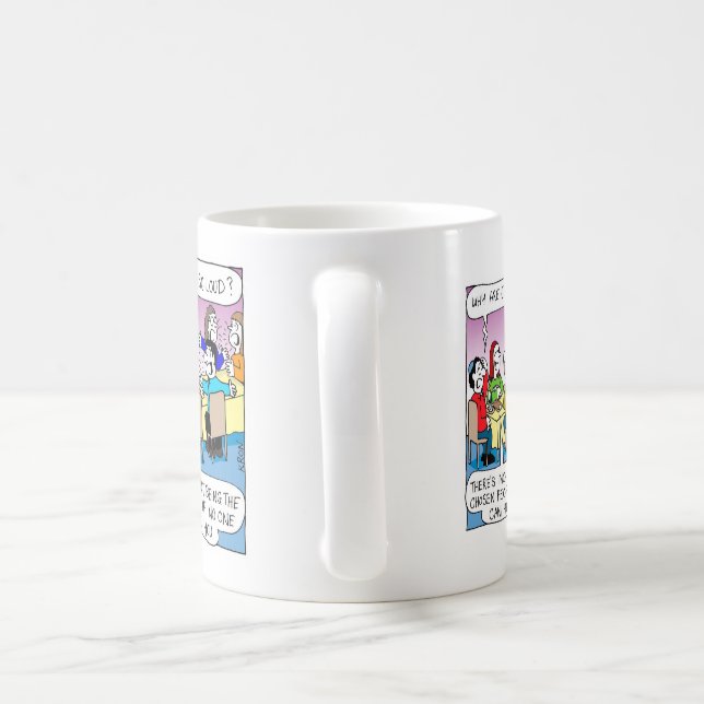 Why are Jews so loud? Coffee Mug (Handle)