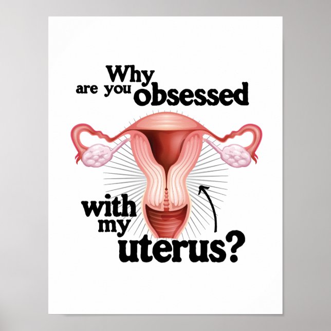 Why are you obsessed with my uterus - poster (Front)
