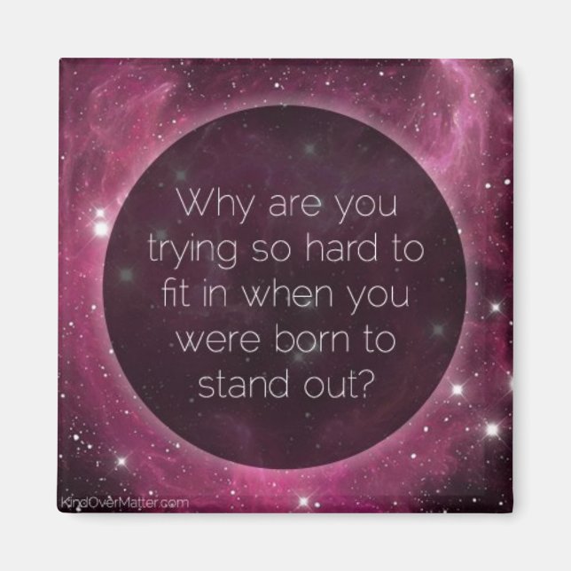 Why are you trying so hard... magnet (Front)