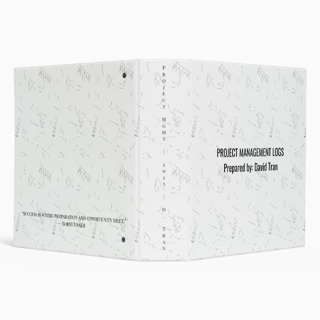 Why Buy Boring Binders When You Can Make One? (Background)