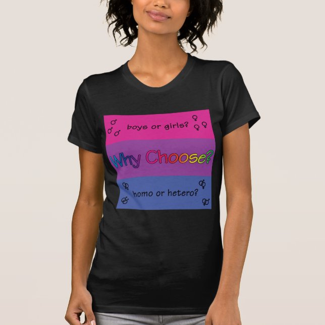 Why Choose? Simone de Beauvoir quote T-Shirt (Front)