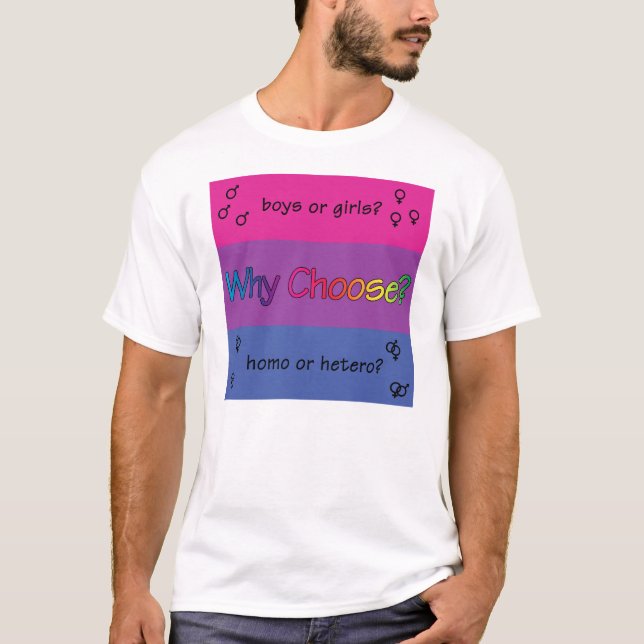 Why Choose? Simone de Beauvoir quote T-Shirt (Front)