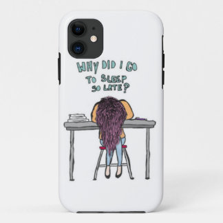 "Why did I go to sleep so late" iphone 5 case