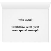 Why did the Chicken Cross the Road? Cards (Inside Horizontal (Bottom))