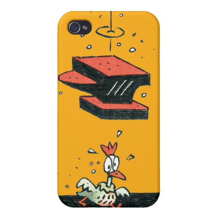 Why did the chicken cross the road? iPhone 4 case