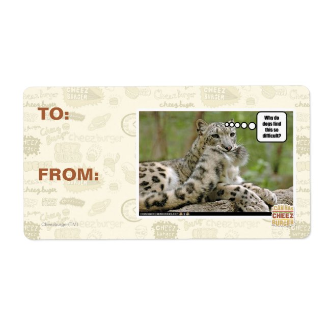 Why do dogs find this so difficult? label (Front)