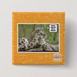 Why do dogs find this so difficult? pinback button