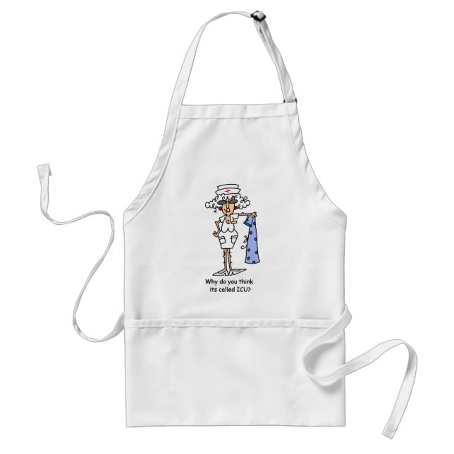 Why do you think it's called ICU? Adult Apron (Front)