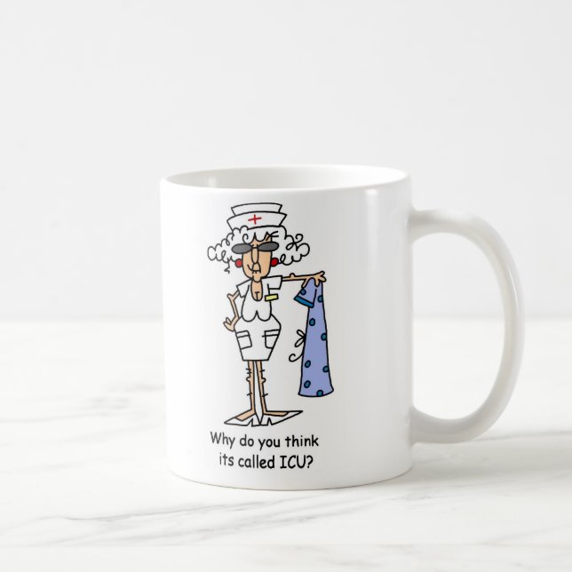 Why do you think it's called ICU? Coffee Mug (Right)