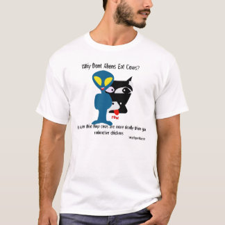 Why Don't Aliens Eat Cows? It is proven that Ninja T-Shirt