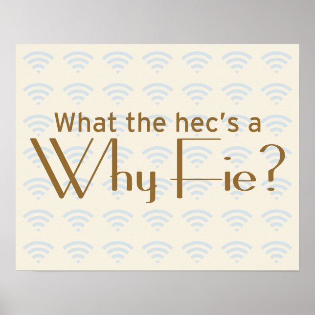 Why Fie? Poster (Front)