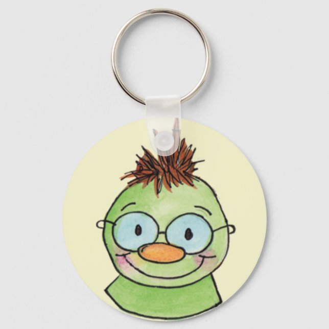 Why Gunder Glows Keychain (Front)
