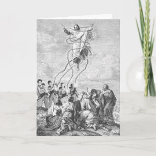 Why he hasn't shown up...  (Christmas/Easter etc.) Holiday Card