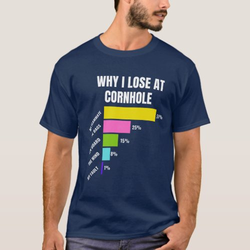 Why I Lose At Cornhole  T_Shirt