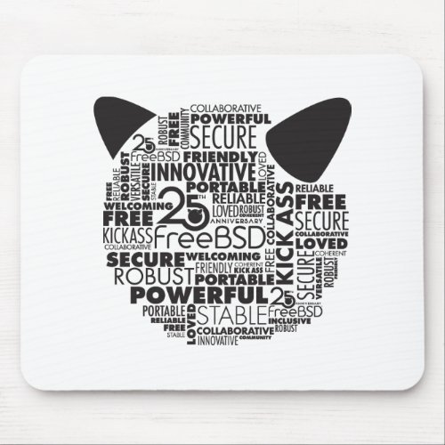 Why I Love FreeBSD 25th Anniversary Mouse Pad