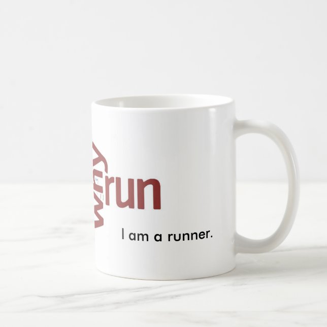 Why I Run Coffee Mug (Right)