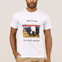 Why I'm a Beltie Farmer Belted Galloway Cow Calf