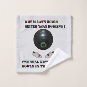 Why Is Lawn Bowls Better Than Bowling,  Wash Cloth