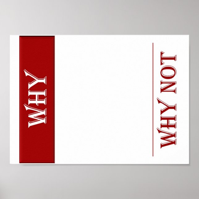 WHY POSTER (Front)